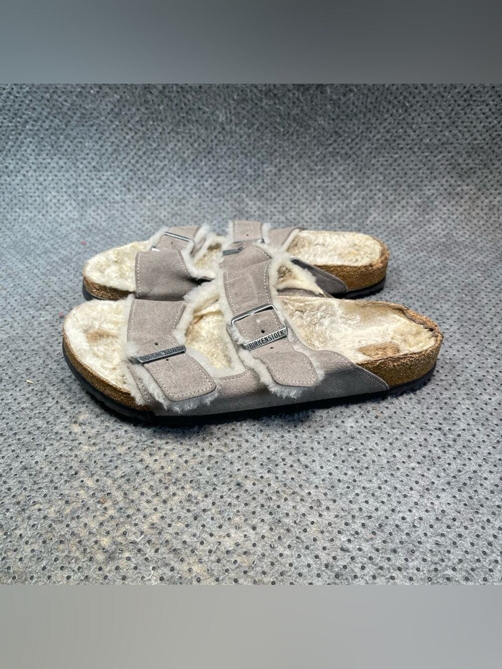 Birkenstock Arizona Wool Lined Sandals Size 11 Women’s